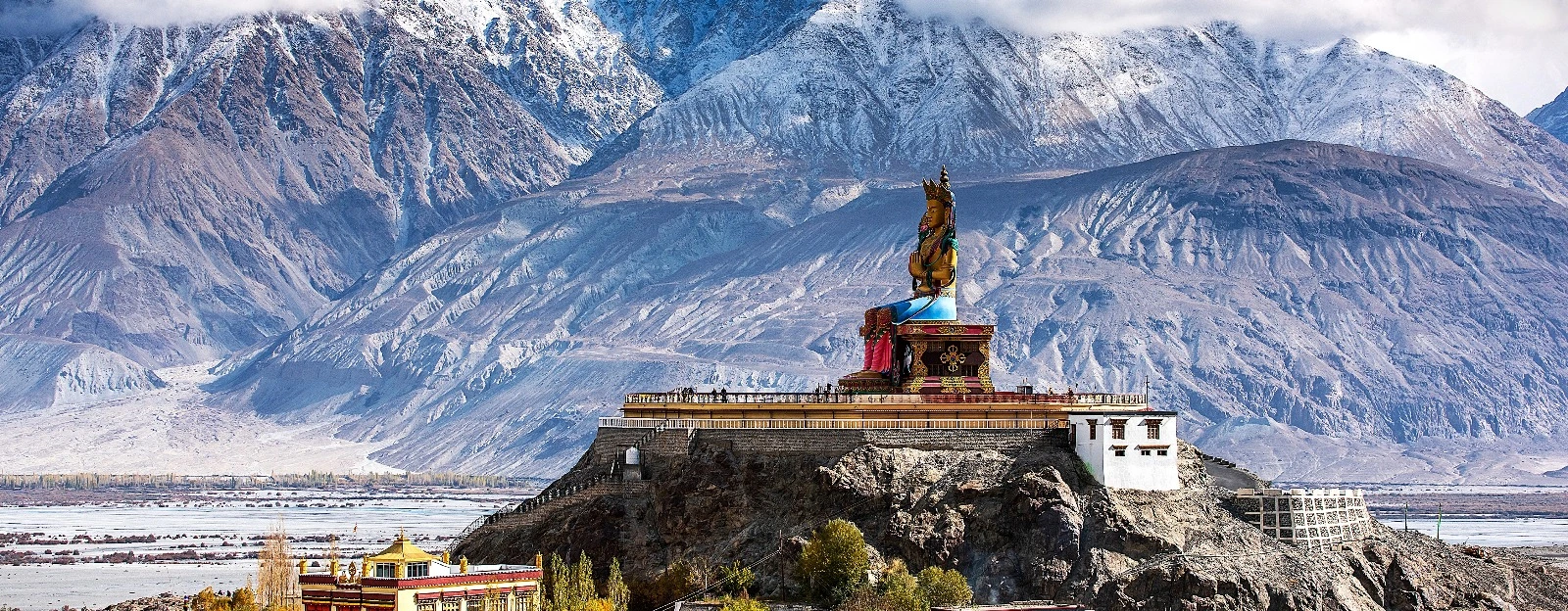 Buddha Statue at Diskit