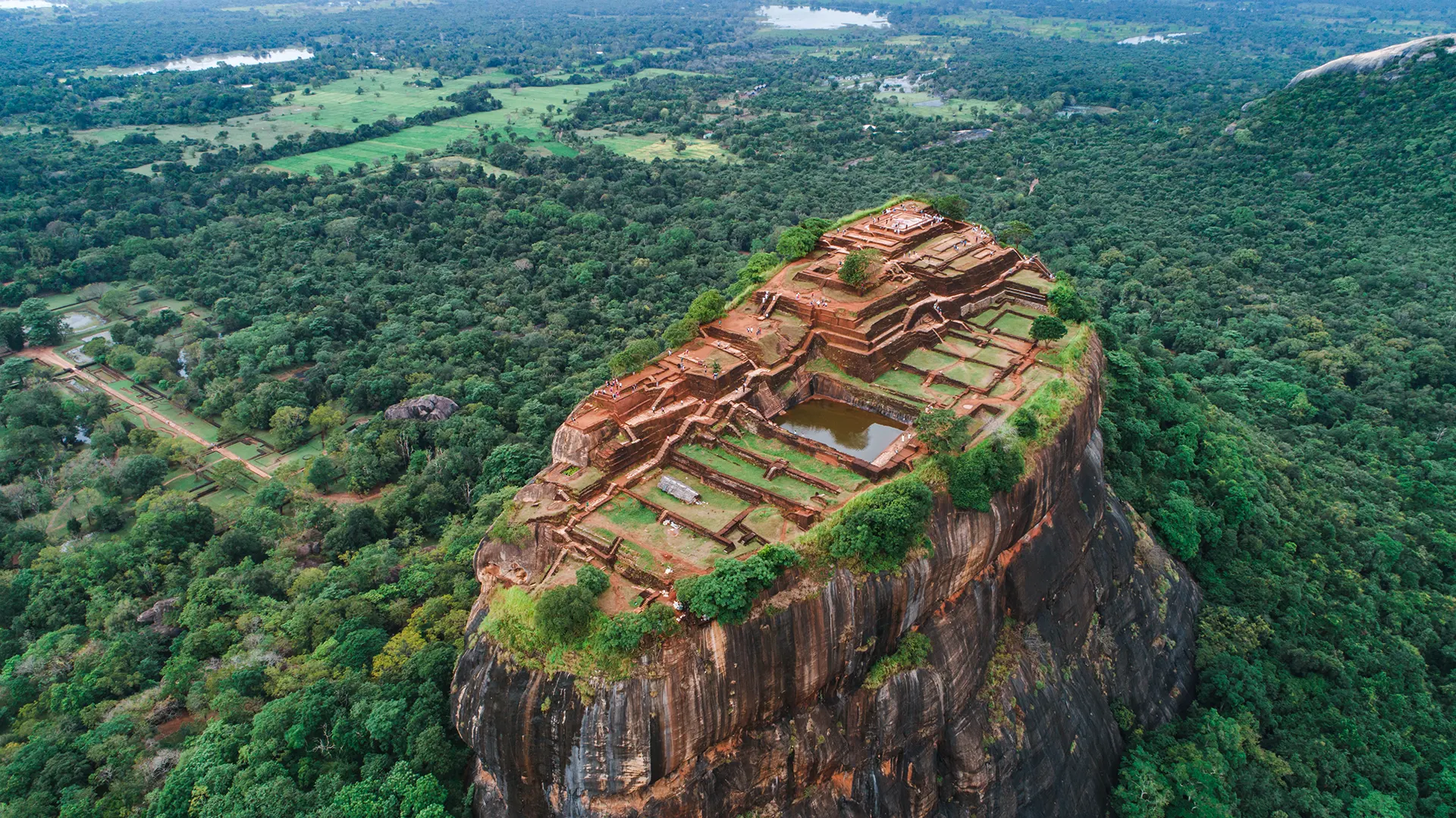 Sigiriya Aerial View