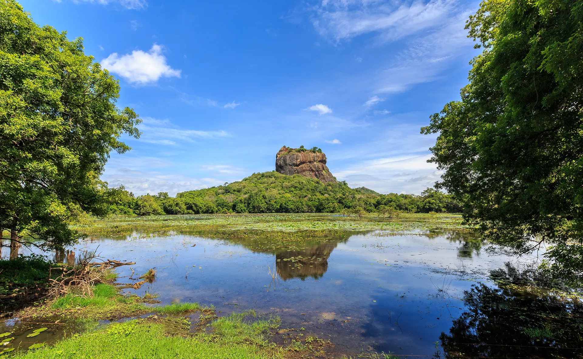 Sigiriya from a Distance